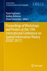 Proceedings of Workshops and Posters at the 13th International Conference on Spatial Information Theory (COSIT 2017) - 