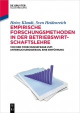 Empirische Forschungsmethoden in der Betriebswirtschaftslehre -  Heinz Klandt,  Sven Heidenreich