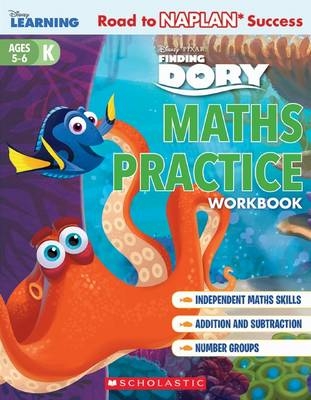 Disney Learning Workbook: Finding Dory Level K Maths Practice