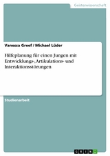 Hilfeplanung für einen Jungen mit Entwicklungs-, Artikulations- und Interaktionsstörungen - Vanessa Greef, Michael Lüder