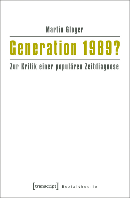 Generation 1989? - Martin Gloger