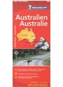 Michelin Karte Australien. Australie