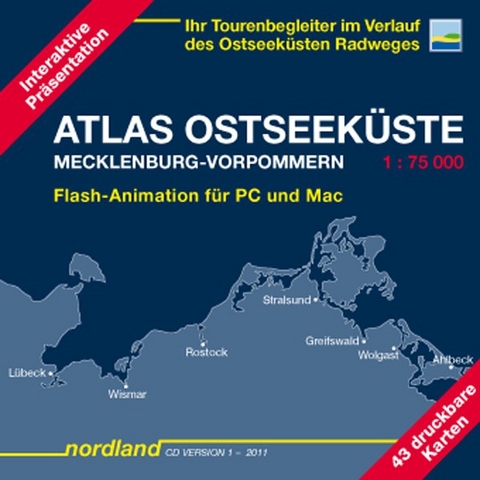 CD Atlas Ostseeküste Mecklenburg-Vorpommern - Peter Kast