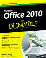 Office 2010 For Dummies - Wallace Wang