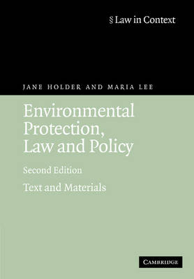 Environmental Protection, Law and Policy - Jane Holder, Maria Lee