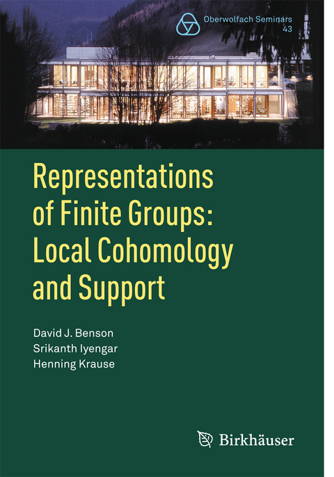 Representations of Finite Groups: Local Cohomology and Support - David J. Benson, Srikanth Iyengar, Henning Krause