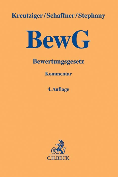 Bewertungsgesetz - Stefan Kreutziger, Margit Schaffner, Ralf Stephany