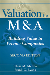 Valuation for M&A - Chris M. Mellen, Frank C. Evans