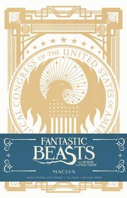 Fantastic Beasts and Where to Find them: MACUSA Hardcover Ruled Journal -  Insight Editions