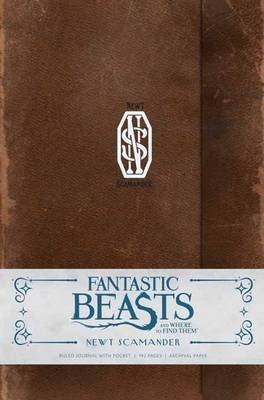 Fantastic Beasts and Where to Find Them: Newt Scamander Hardcover Ruled Journal -  Insight Editions