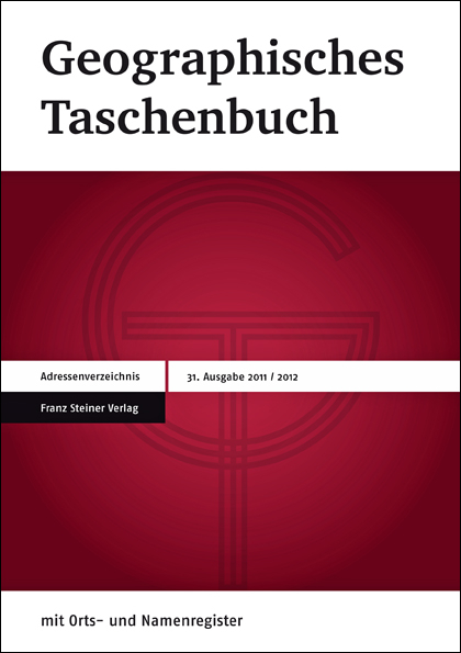 Geographisches Taschenbuch 2011/2012 - 