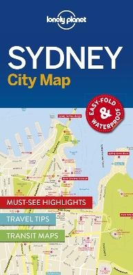 Lonely Planet Sydney City Map -  Lonely Planet