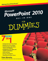 PowerPoint 2010 All-in-One For Dummies - Peter Weverka