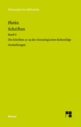 Schriften. Band II -  Plotin