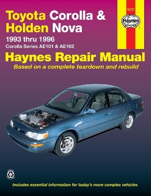 Toyota Corolla & Holden Nova (93 - 96) -  Haynes Publishing