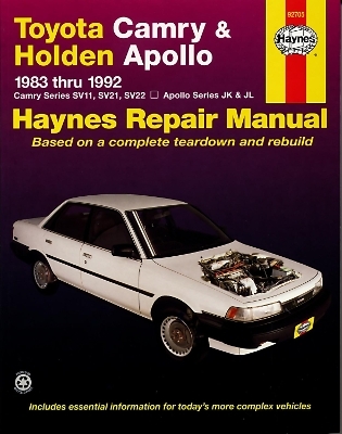 Toyota Camry & Holden Apollo (83 - 92) -  Haynes Publishing