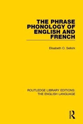 The Phrase Phonology of English and French - Elisabeth O. Selkirk