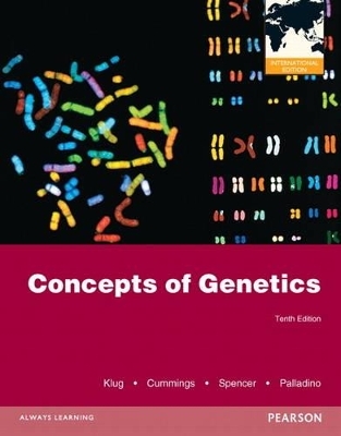 Concepts of Genetics Plus Mastering Genetics with eText -- Access Card Package - William S. Klug, Michael R. Cummings, Charlotte A. Spencer, Michael A. Palladino