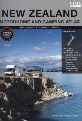 New Zealand Motorhome & Camping atlas GPS hema