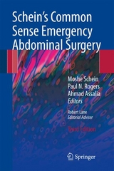 Schein's Common Sense Emergency Abdominal Surgery - 