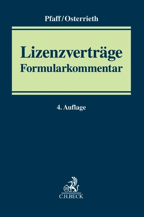 Lizenzverträge - 