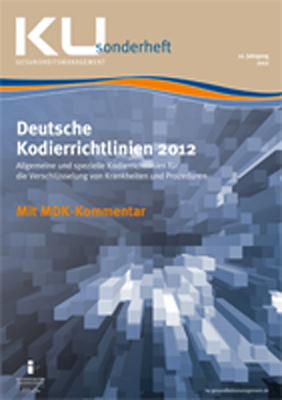 Deutsche Kodierrichtlinien mit MDK-Kommentierung 2012