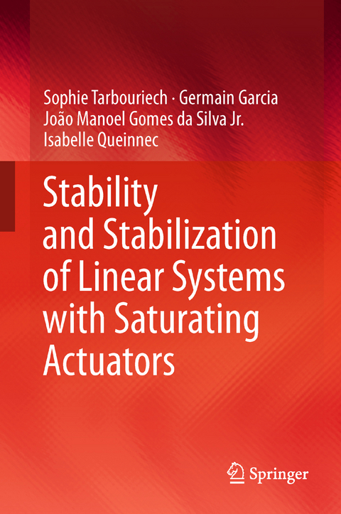 Stability and Stabilization of Linear Systems with Saturating Actuators - Sophie Tarbouriech, Germain Garcia, João Manoel Gomes da Silva Jr., Isabelle Queinnec