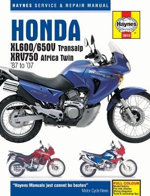 Honda XL600/650 Transalp & XRV750 Africa Twin (87 - 07) -  Haynes Publishing