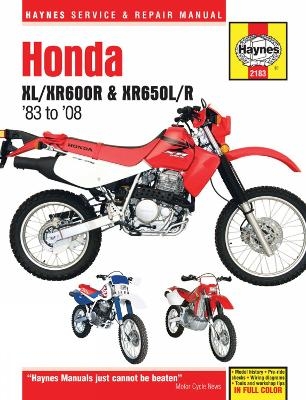 Honda XL/XR600R & XR650L/R (83-14) -  Haynes Publishing