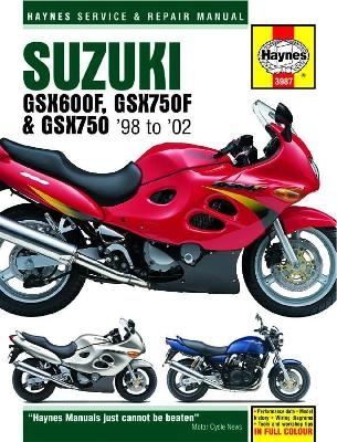 Suzuki GSX600/750F & GSX750 (98 - 03) Haynes Repair Manual -  Haynes Publishing