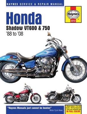 Honda Shadow VT600 & 750 (88 -14) -  Haynes Publishing