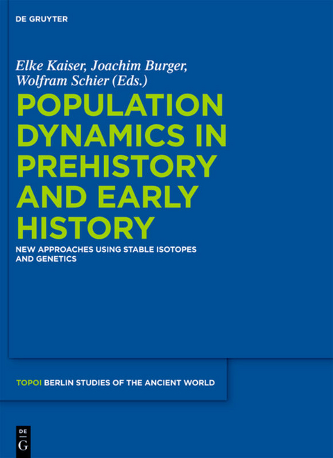 Population Dynamics in Prehistory and Early History - 