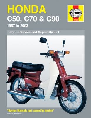 Honda C50, C70 and C90 (1967-99) Service and Repair Manual - Mansur Darlington