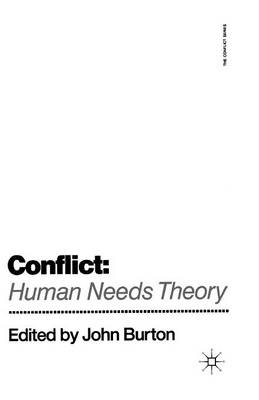 Conflict: Human Needs Theory - 