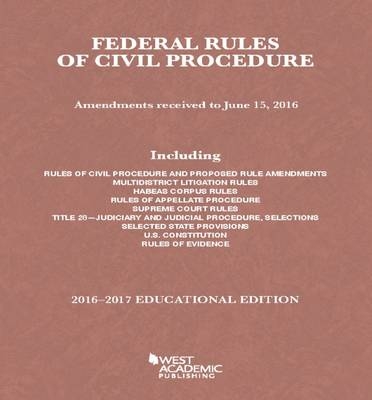 Federal Rules of Civil Procedure - A. Spencer