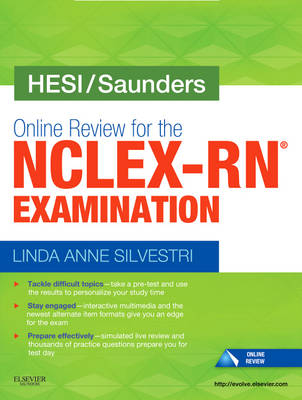 Hesi/Saunders Online Review for the Nclex-RN Examination (2 Year) (Access Card) - Linda Anne Silvestri,  Hesi