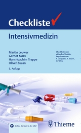 Checkliste Intensivmedizin - 