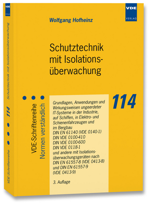 Schutztechnik mit Isolationsüberwachung - W. Hofheinz