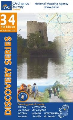 Cavan, Longford, Leitrim, Meath, Westmeath -  Ordnance Survey Ireland