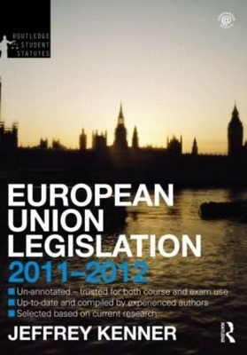 European Union Legislation 2011-2012 - Jeff Kenner