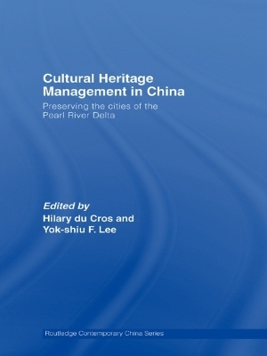 Cultural Heritage Management in China - 