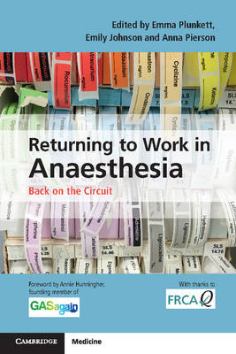 Returning to Work in Anaesthesia - 