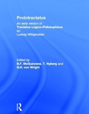 Prototractatus - Ludwig Wittgenstein