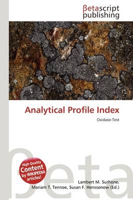 Analytical Profile Index - 