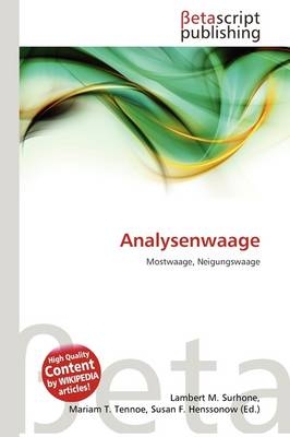 Analysenwaage - 