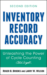 Inventory Record Accuracy -  Roger B. Brooks,  Larry W. Wilson