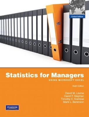 Statistics for Managers using MS Excel with MathXL - David Levine, Mark Berenson, Timothy Krehbiel, David Stephan