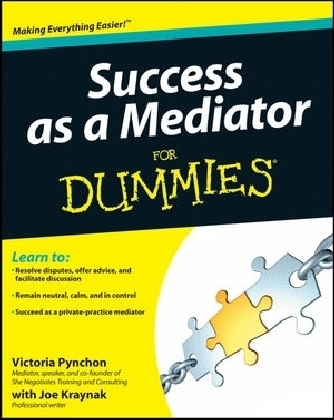 Success as a Mediator For Dummies - Victoria Pynchon