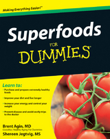 Superfoods For Dummies - Brent Agin, Shereen Jegtvig