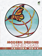 Modern Designs Stained Glass Pattern Book -  Anna Croyle